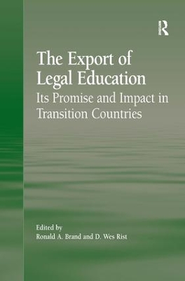 Export of Legal Education book