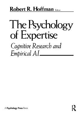 Psychology of Expertise book