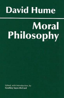 Hume: Moral Philosophy by David Hume