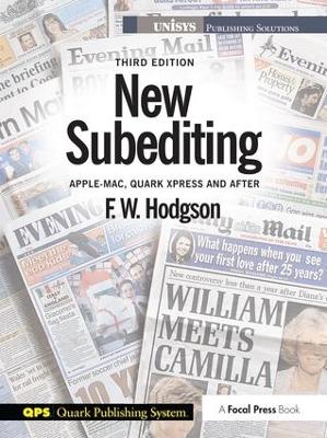 New Subediting by F W Hodgson