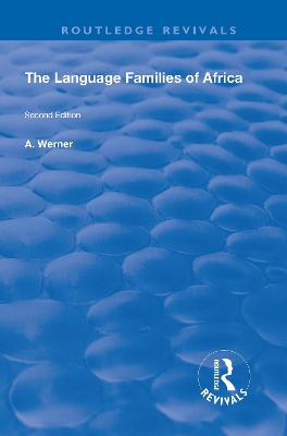 The Language Families Of Africa: Second edition book