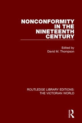 Nonconformity in the Nineteenth Century book