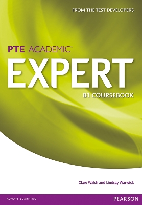 Expert Pearson Test of English Academic B1 Standalone Coursebook book