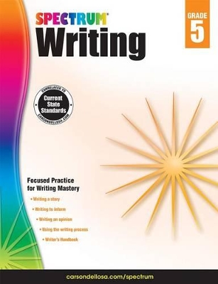 Spectrum Writing, Grade 5 book