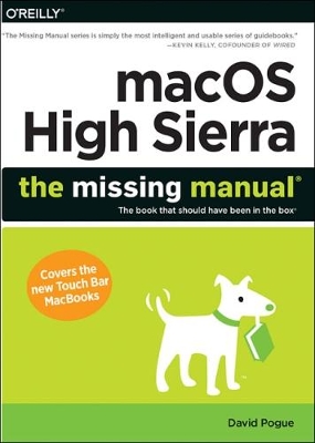 macOS High Sierra: The Missing Manual book