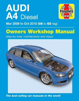 Audi A4 Diesel Owners Workshop Manual book