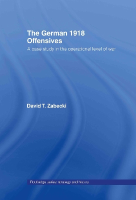 German 1918 Offensives book