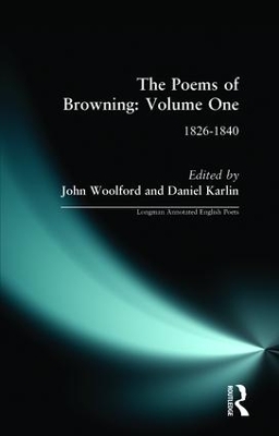 Poems of Browning: Volume One by John Woolford