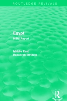 Egypt by Middle East Research Institute