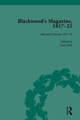 Blackwood's Magazine,1817-25 book
