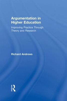 Argumentation in Higher Education book