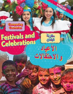 Dual Language Learners: Comparing Countries: Festivals and Celebrations (English/Arabic) book