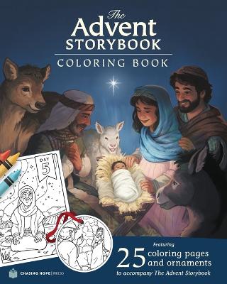 The Advent Storybook Coloring Book book