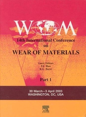 Wear of Materials book