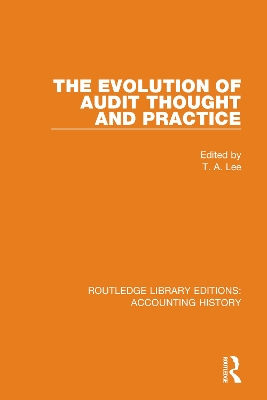 The Evolution of Audit Thought and Practice book