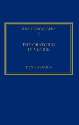 Oratorio in Venice book