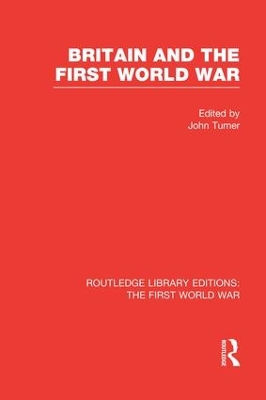Britain and the First World War book