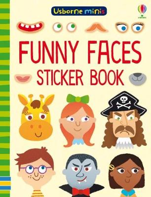 Funny Faces Sticker Book x 5 pack by Sam Smith