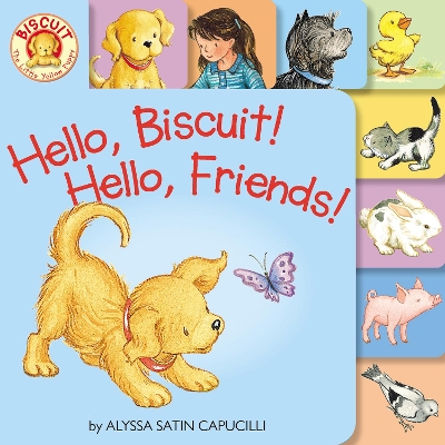Hello, Biscuit! Hello, Friends! Tabbed book