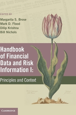 Handbook of Financial Data and Risk Information I book