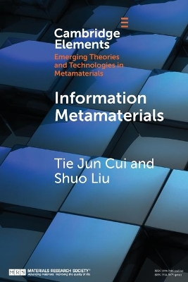 Information Metamaterials by Tie Jun Cui