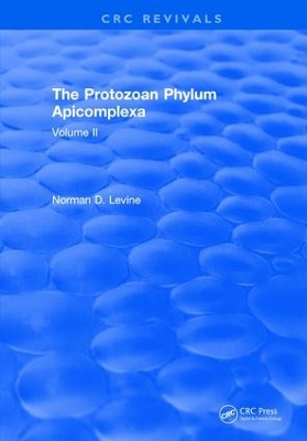 Protozoan Phylum Apicomplexa book