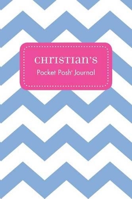 Christian's Pocket Posh Journal, Chevron book