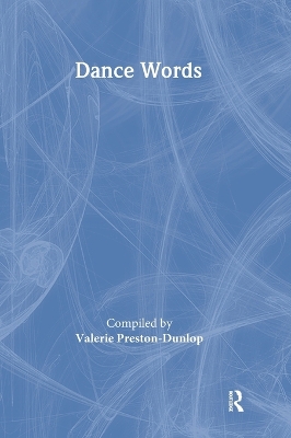 Dance Words book