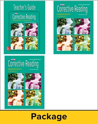 Corrective Reading Comprehension Level C, Teacher Materials Package book