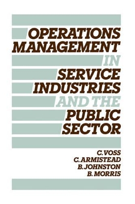 Operations Management in Service Industries and the Public Sector book