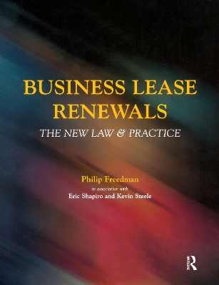 Business Lease Renewals by Eric Shapiro