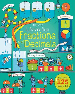 Lift-the-flap Fractions and Decimals book