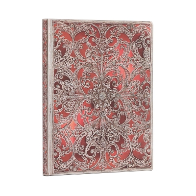 Garnet (Silver Filigree Collection) Ultra Lined Softcover Flexi Journal book