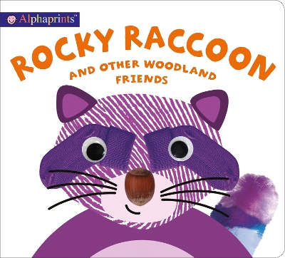 Alphaprints Rocky Raccoon book