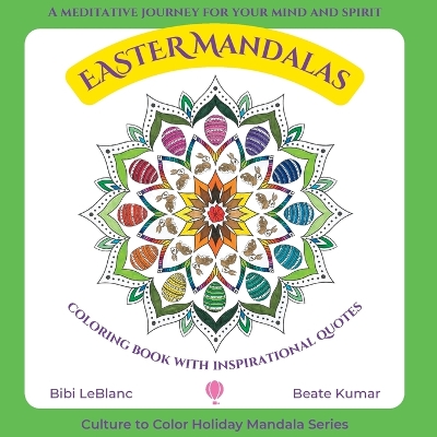 Easter Mandalas - Coloring Book with Inspirational Quotes book