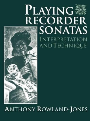 Playing Recorder Sonatas book