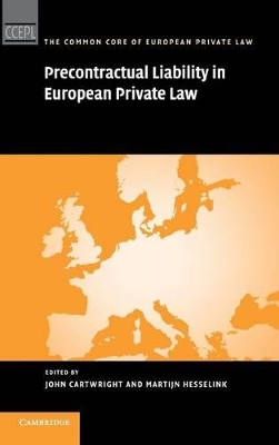 Precontractual Liability in European Private Law book