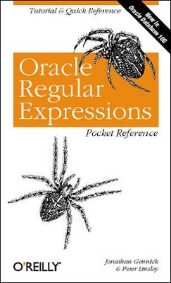 Oracle Regular Expressions Pocket Reference book