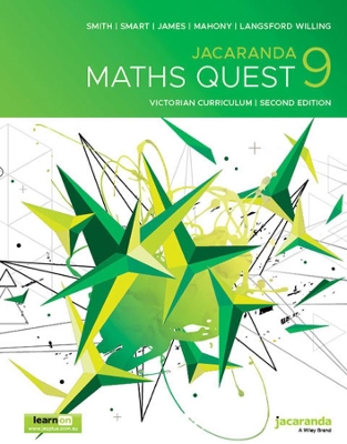 Jacaranda Maths Quest 9 Victorian Curriculum, learnON & Print book