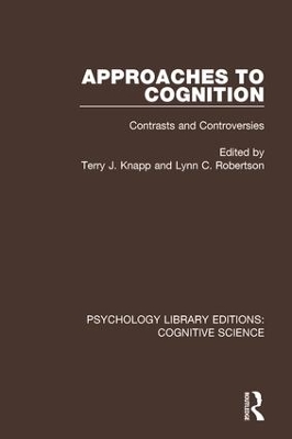 Approaches to Cognition by Terry J. Knapp