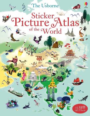Sticker Picture Atlas of the World book