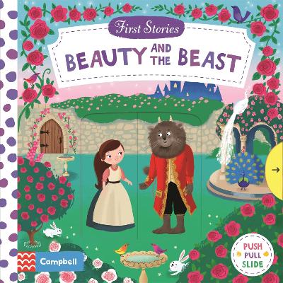 Beauty and the Beast: A Push, Pull and Slide Book by Dan Taylor