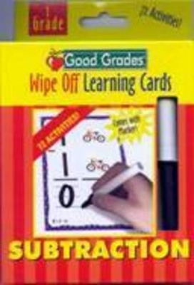 Wipe Off Flash Cards: Subtraction book