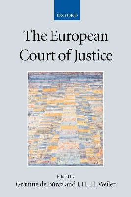 The European Court of Justice by Gráinne de Búrca