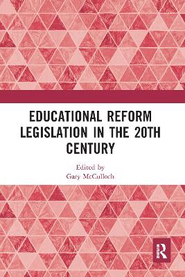 Educational Reform Legislation in the 20th Century book