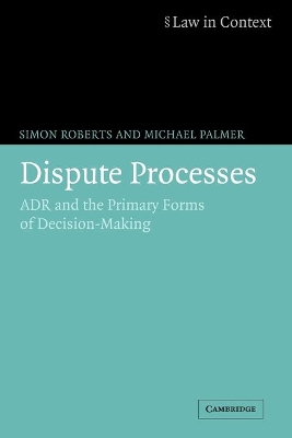 Dispute Processes by Michael Palmer