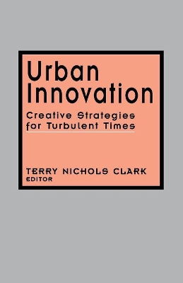 Urban Innovation by Terry Nichols Clark