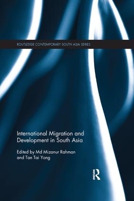 International Migration and Development in South Asia by Md Rahman
