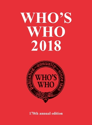 Who's Who 2018 book