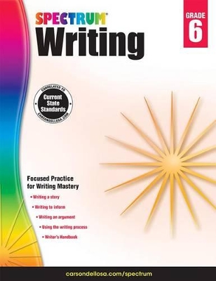 Spectrum Writing, Grade 6 book